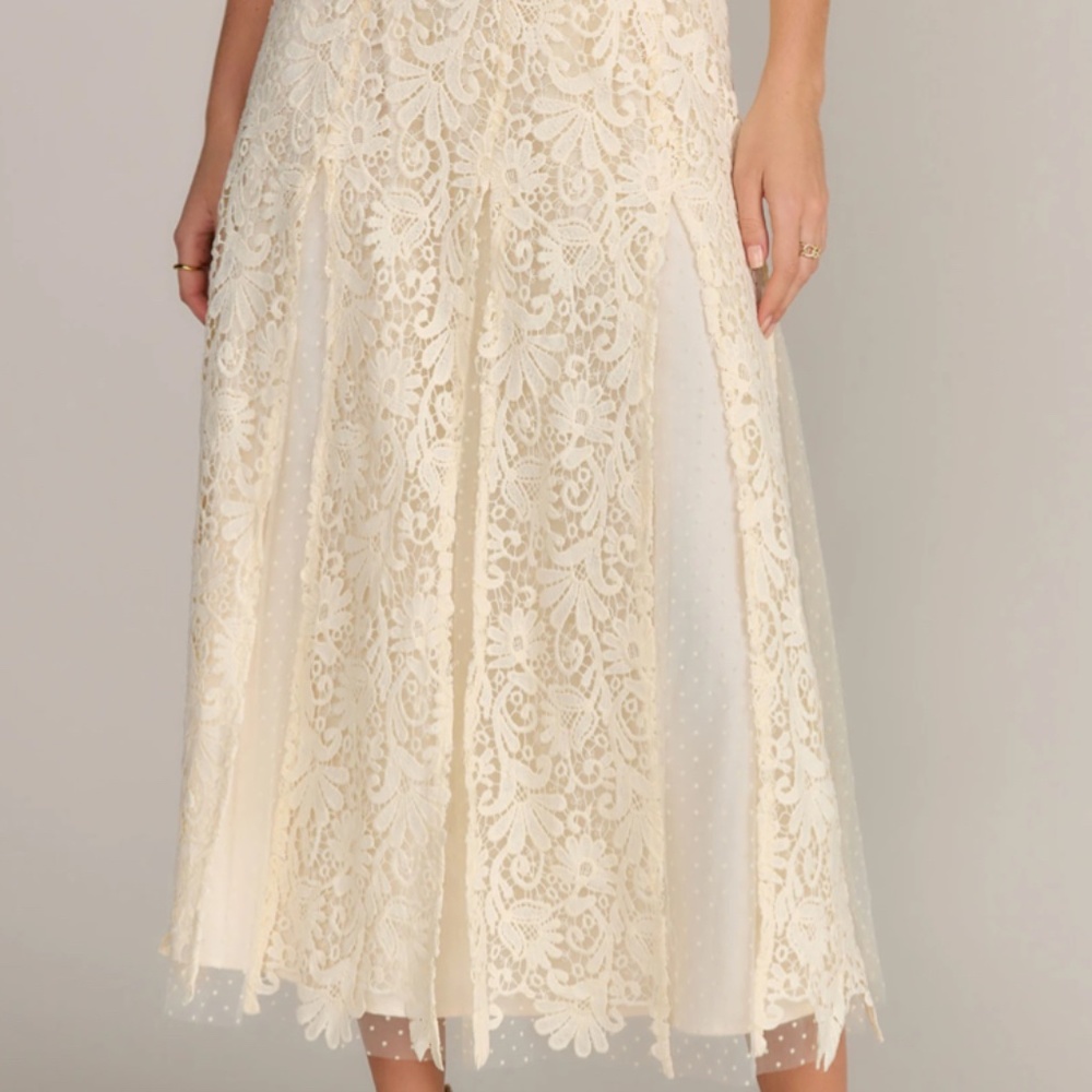 Just Me Crochet Mesh Skirt - Brands We Love